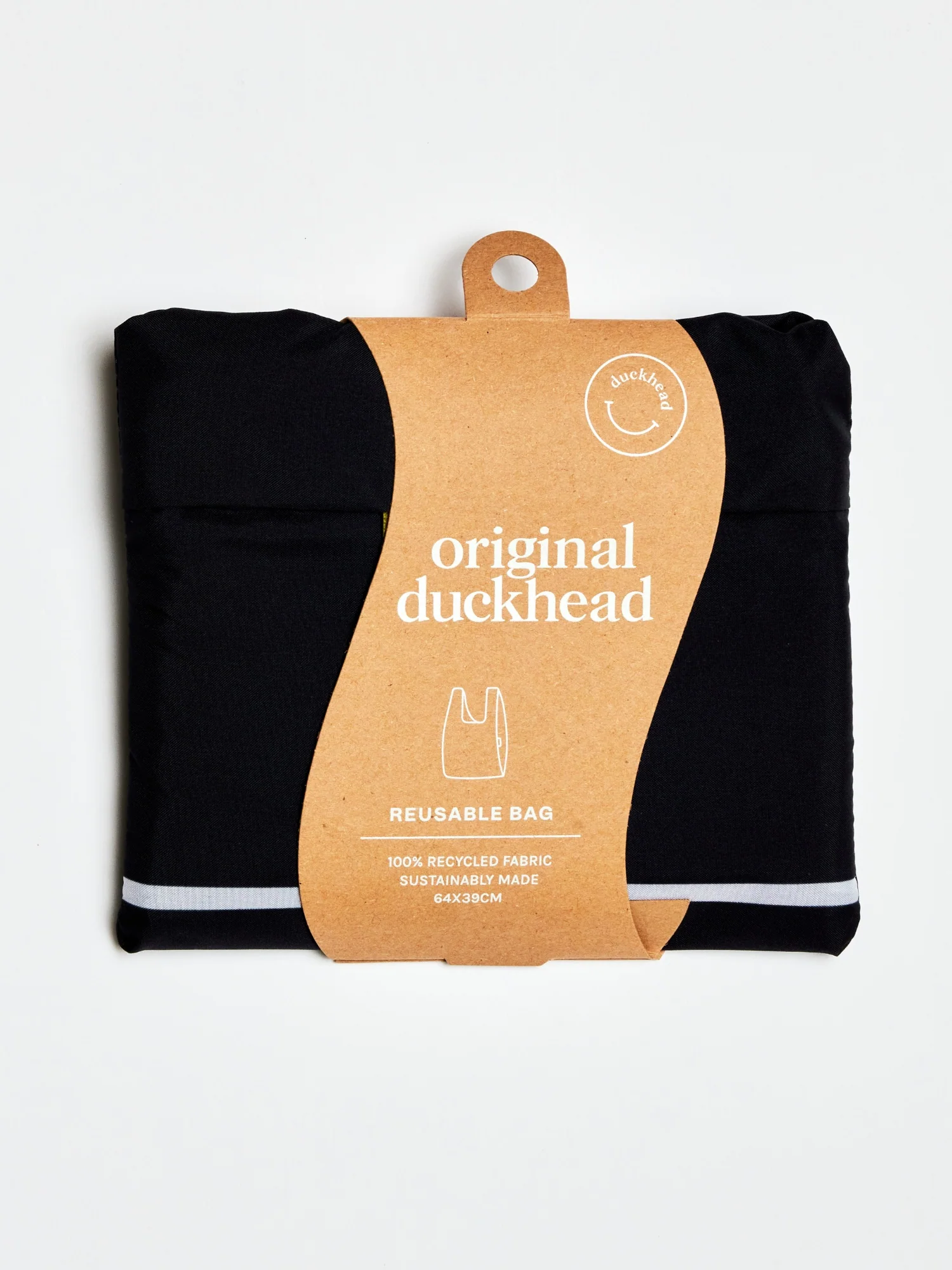 Black Grid Reusable Bag - Image 7
